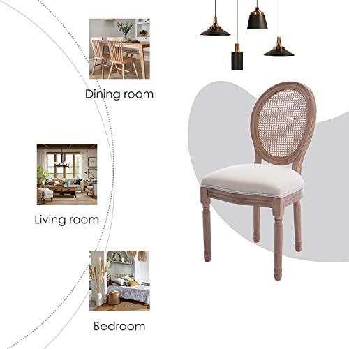 Vintage French Country Dining Chair Set of 6