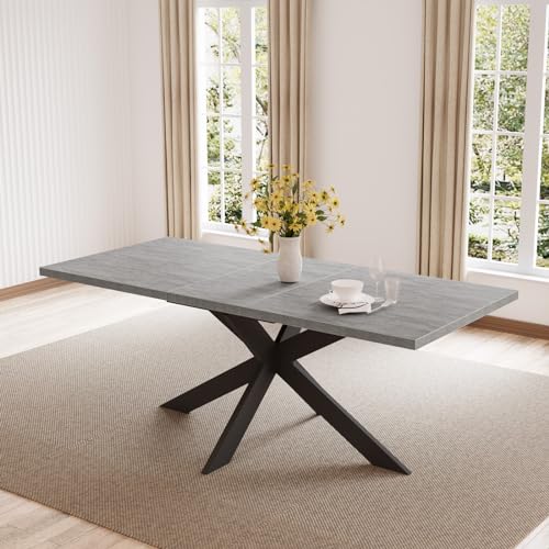 Elegant Modern Dining Table Set for 6-8 People